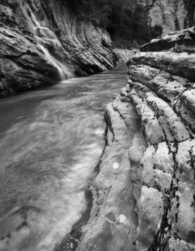 photo riviere noir et blanc